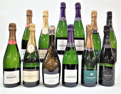 12 BOTTLES CHAMPAGNE