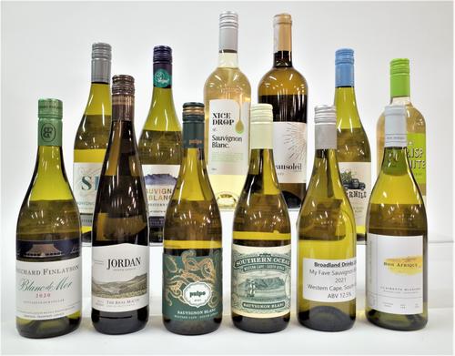 11 BOTTLES SOUTH AFRICAN AND 1 EGYPTIAN WHITE WINE