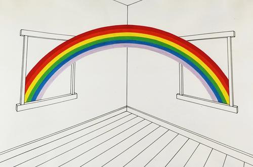 Patrick Hughes (British, b. 1939)