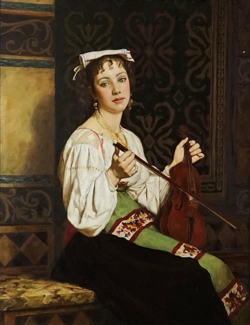 Vladislav Nagornov (Russian, b. 1974), after Pierre Paul Leon Glaize