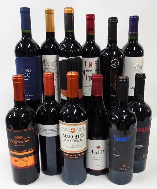 Bolivian and Chilean Red Wine