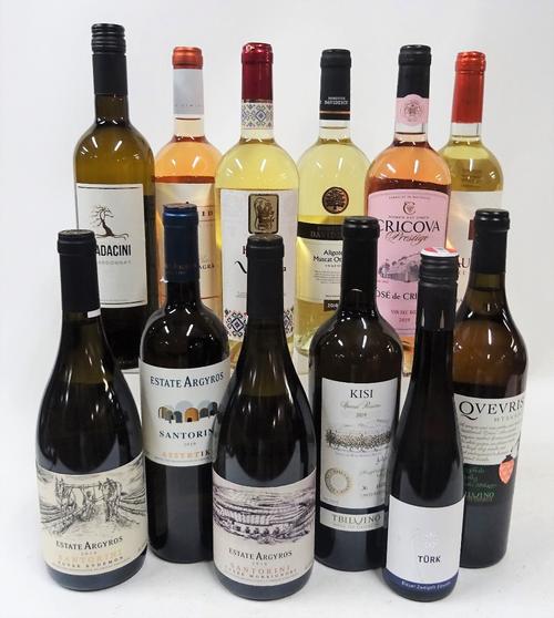 Moldovan, Greek and Georgian White Wine