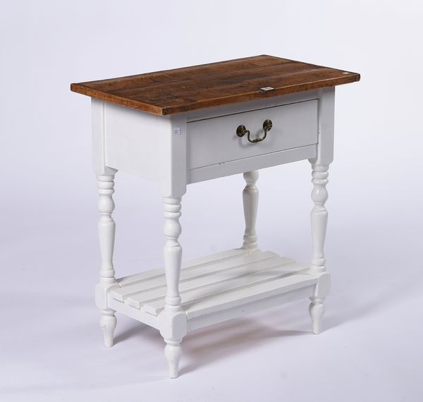 A 20TH CENTURY SIDE TABLE