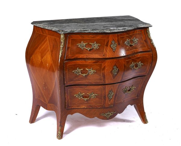 A LOUIS XV STYLE COMMODE