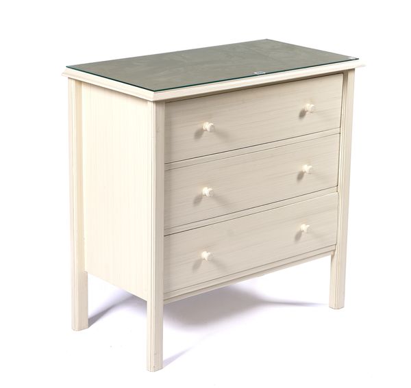 OKA; A CREAM PAINTED CHEST