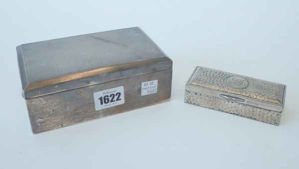 TWO SILVER BOXES (2)