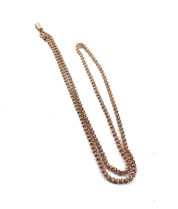 A 14CT GOLD NECKLACE