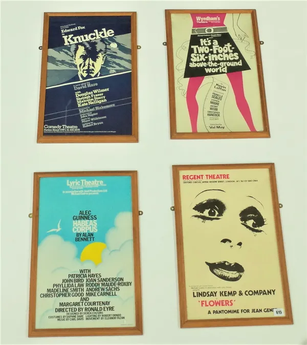 SIR MICHAEL CODRON: A GROUP OF THEATRE POSTERS FOR SIR MICHAEL CODRON PRODUCTIONS (15)