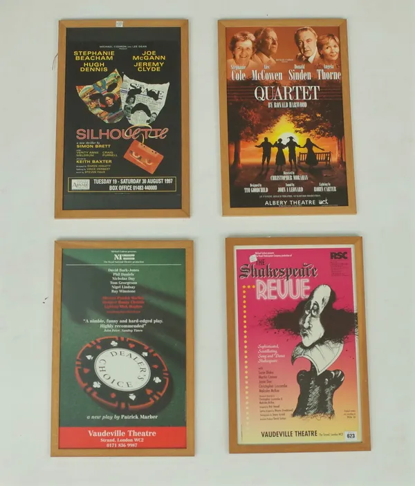 SIR MICHAEL CODRON: A GROUP OF THEATRE POSTERS FOR SIR MICHAEL CODRON PRODUCTIONS (17)
