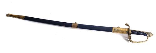 A FRENCH NAVAL OFFICER'S SWORD