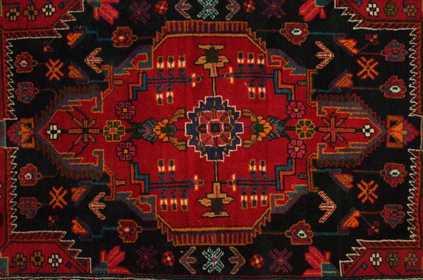 A HAMADAN RUG, PERSIAN