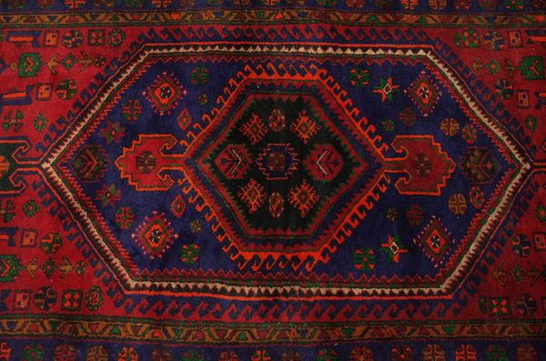 A HAMADAN RUG, PERSIAN