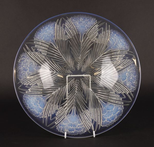 A LALIQUE `OEILLETS' DISH