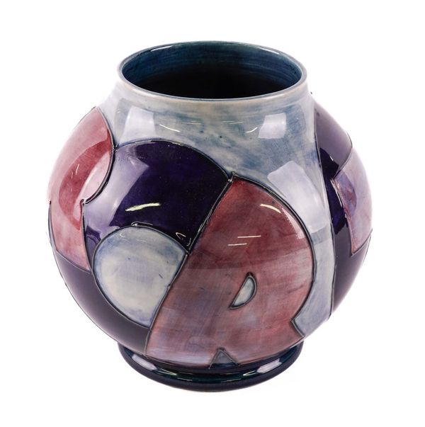 A MOORCROFT EXPERIMENTAL NAME VASE