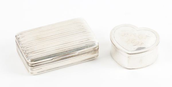 TWO SILVER BOXES (2)