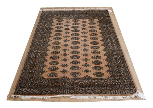 A MODERN PAKISTAN BOKHARA RUG