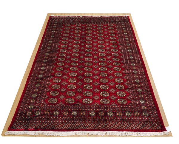 A MODERN PAKISTAN BOKHARA CARPET