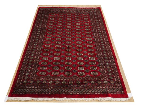 A MODERN PAKISTAN BOKHARA CARPET