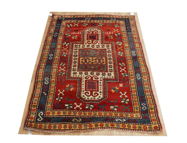 A SEWAN KAZAK, CAUCASIAN RUG