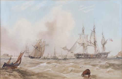 WILLIAM J LEATHEM (BRITISH, ACT. 1840-1860)