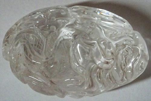 A Chinese rock crystal pendant (5)