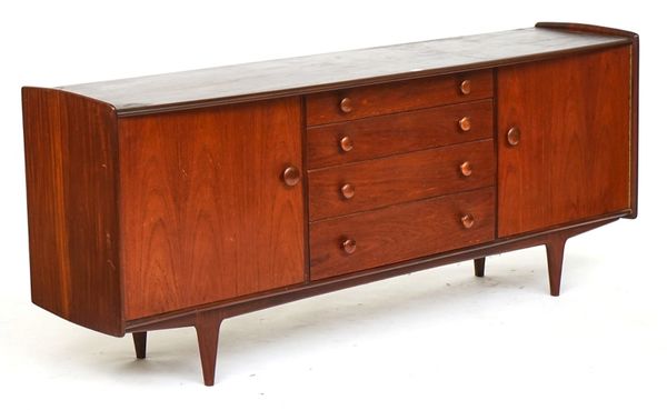 Heals; a mid 20th century teak sideboard