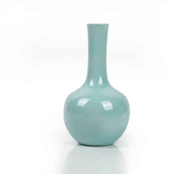 A Chinese porcelain bottle vase