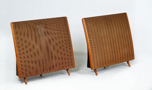 A PAIR OF QUAD ELECTROSTATIC LOUDSPEAKERS