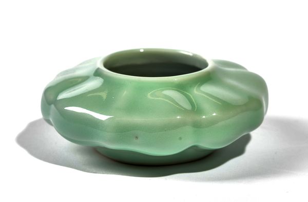 A CHINESE CELADON GLAZED BRUSH WASHER