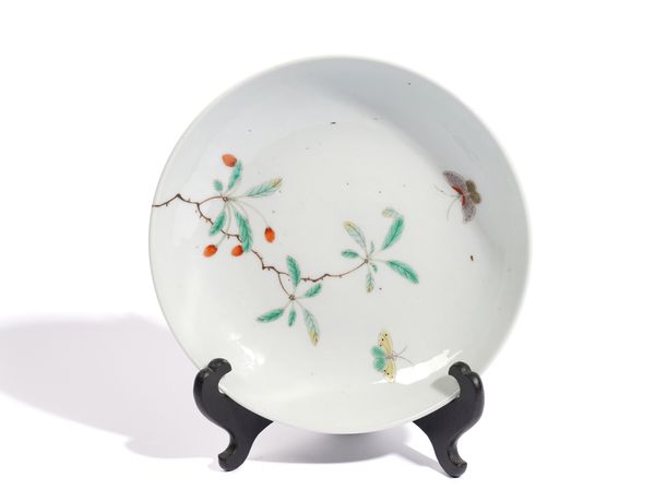 A CHINESE SAUCER DISH