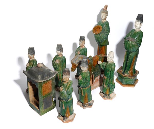 A CHINESE POTTERY PROCESSION (10)