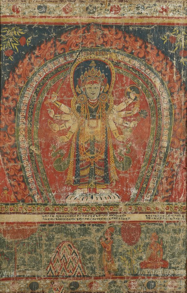 A NEPALESE THANGKA