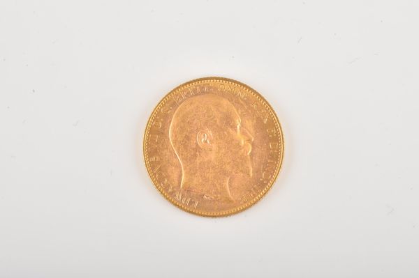 AN EDWARD VII SOVEREIGN 1902 P