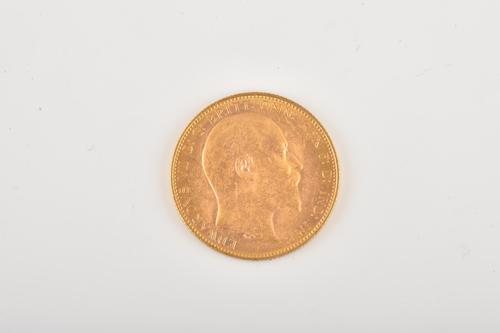 AN EDWARD VII SOVEREIGN 1902 P