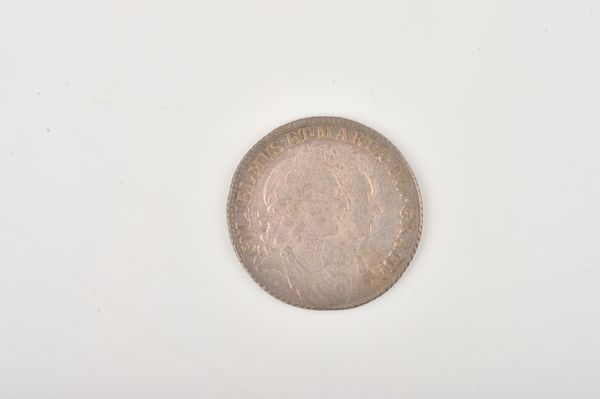 A WILLIAM AND MARY SHILLING