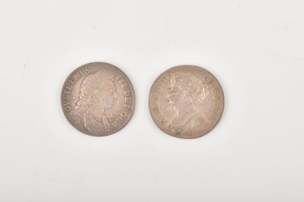 TWO MILLED SHILLINGS (2)