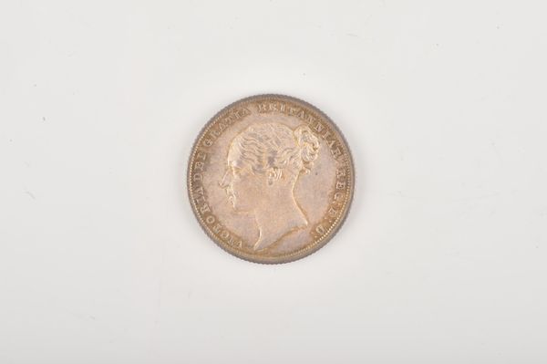 A VICTORIA YOUNG HEAD SHILLING