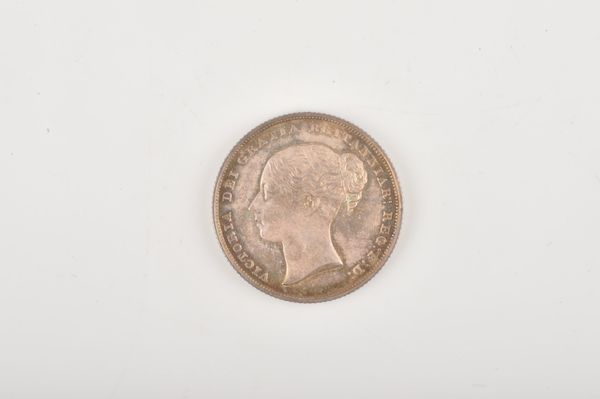 A VICTORIA YOUNG HEAD SHILLING