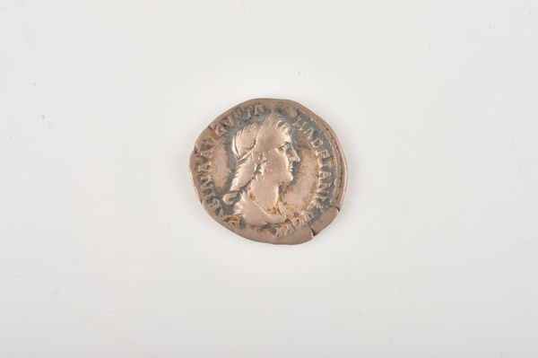 21.  SABINA, WIFE OF HADRIAN, DENARIUS, ROME AD 131