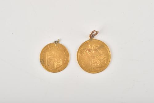 TWO GOLD COINS (2)