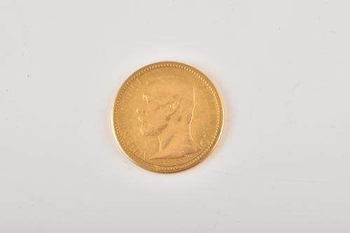 A GOLD COIN WATCH