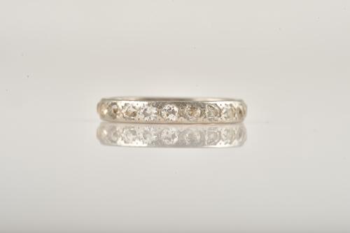 A DIAMOND FULL ETERNITY RING
