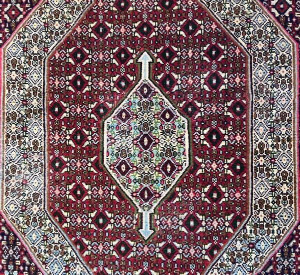 A SENNEH RUG, PERSIAN