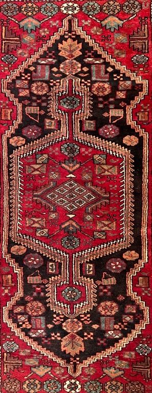 A HAMADAN RUG, PERSIAN