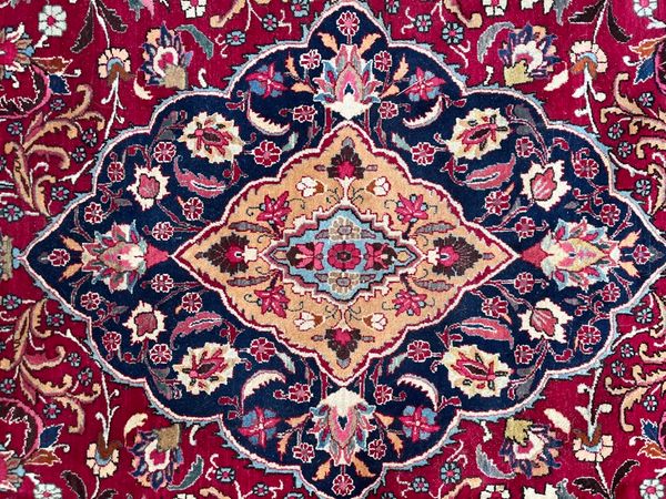 A MASHHAD CARPET, PERSIAN