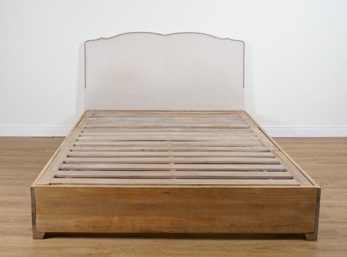 A MODERN SUPER KING SIZE BED