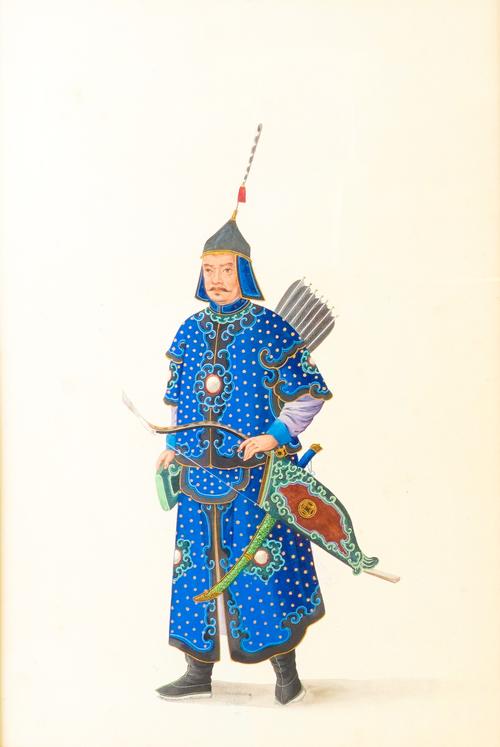 TWO CHINESE PORTRAITS