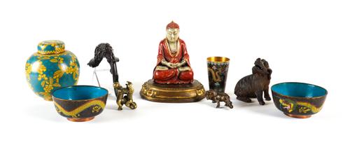 A GROUP OF CHINESE WORKS OF ART