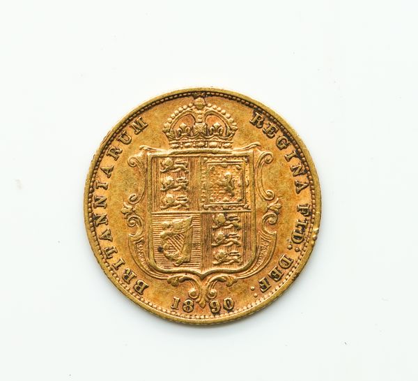 A VICTORIA JUBILEE HEAD HALF SOVEREIGN