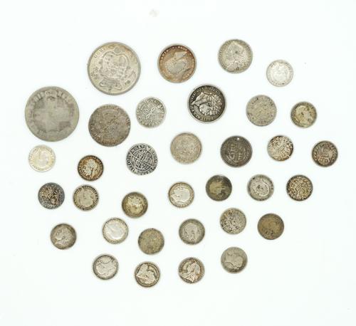 A GROUP OF BRITISH COINS (QTY)
